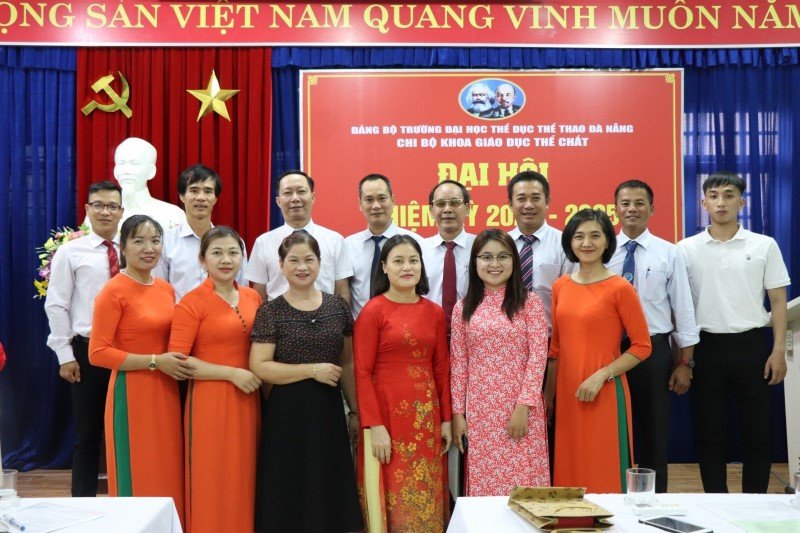 ĐẠI HỘI CHI BỘ GDTC NHIỆM KỲ 2022 - 2025